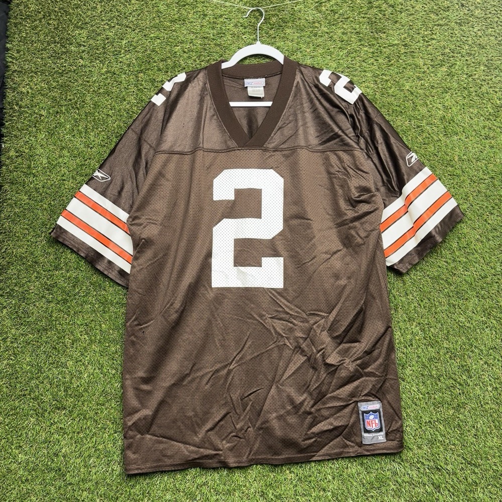 Reebok Cleveland Browns Jersey Mens XL Brown Tim Couch #2 Football Sportswear